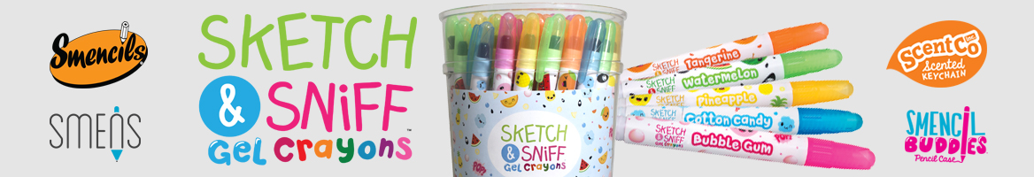 Sketch Sniff Gourmet Scented Gel Crayons