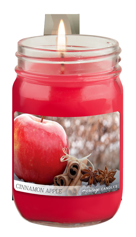Cinnamon Apple Heritage Candle, item 415
