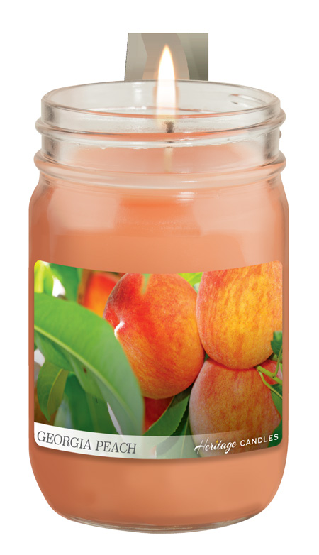 Georgia Peach Heritage Candle, item 420