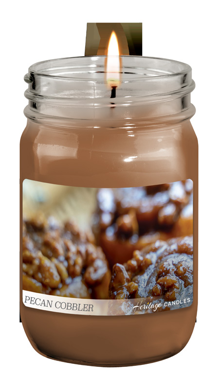 Pecan Cobbler Heritage Candle, item 458