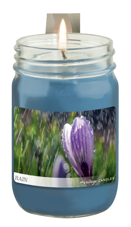 Rain Heritage Candle, item 440